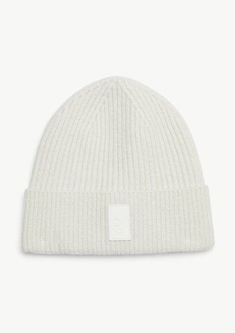 Bonnet comma casual identity en blanc : devant