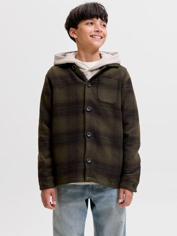 Giacca di mezza stagione di Jack & Jones Junior in verde: frontale