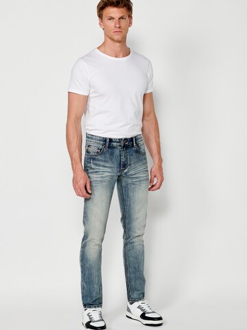 KOROSHI Regular Jeans in Blue