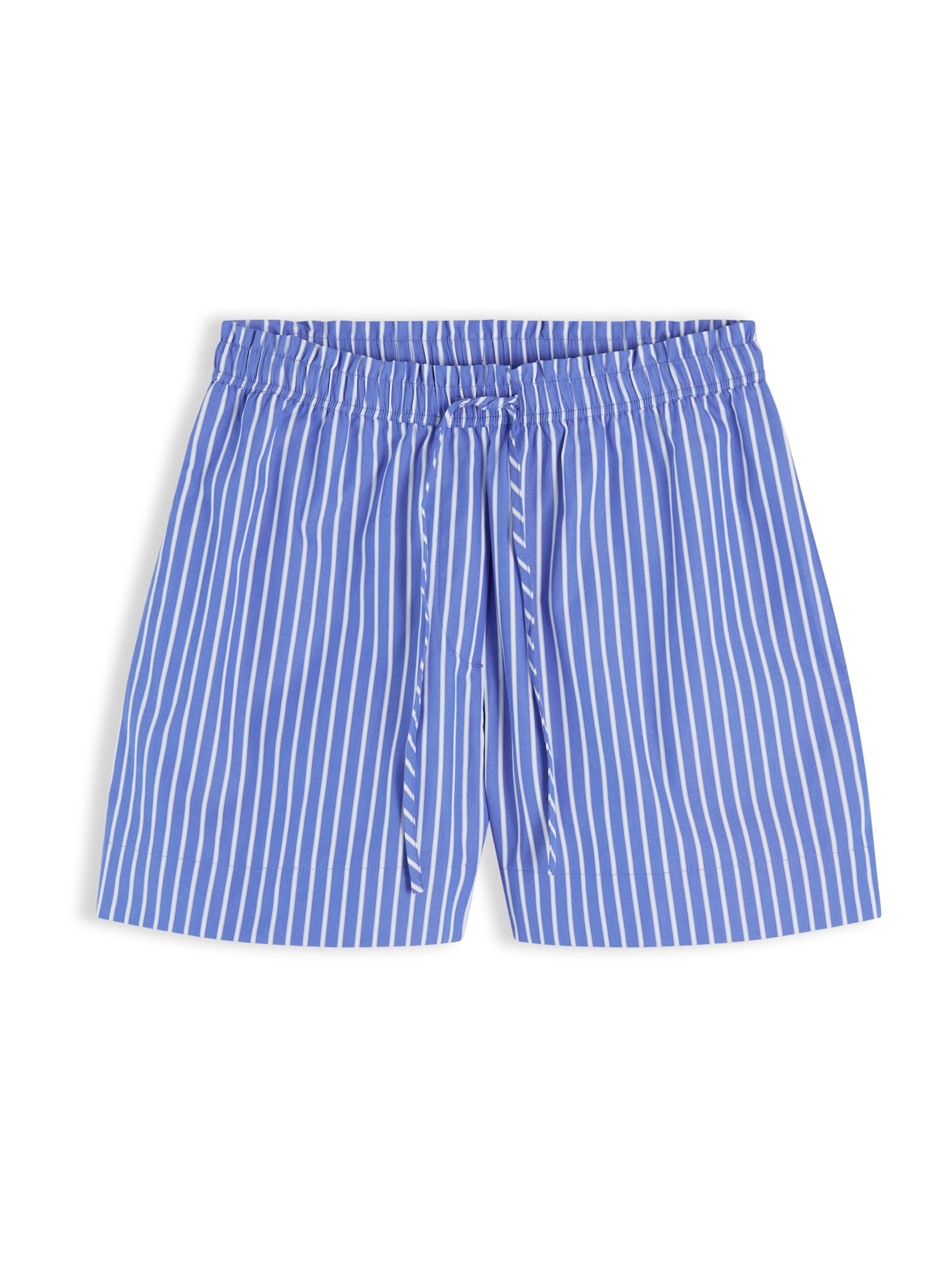 Pantaloni TOMMY HILFIGER pe albastru / alb, Vizualizare produs