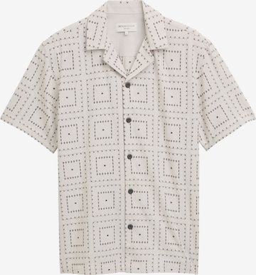 Fit confort Chemise TOM TAILOR DENIM en gris : devant