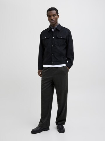 JACK & JONES Regular Trousers in Black