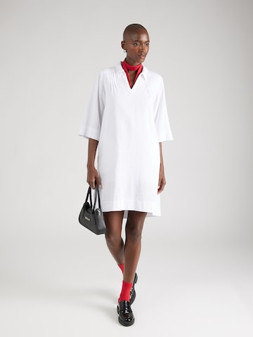 s.Oliver Sukienka koszulowa w kolorze biały: przód
