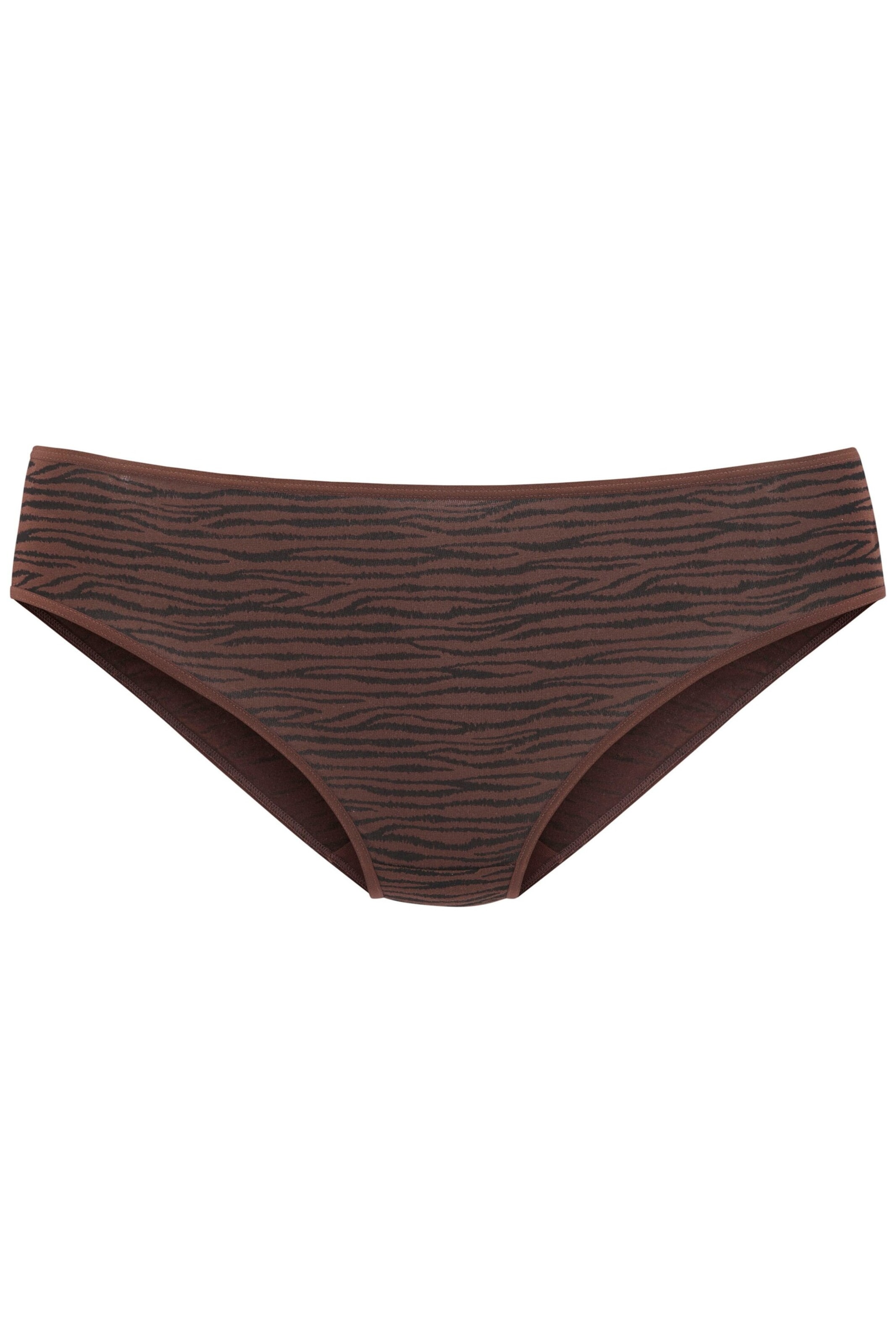 LASCANA Трусы-слипы в Коричневый