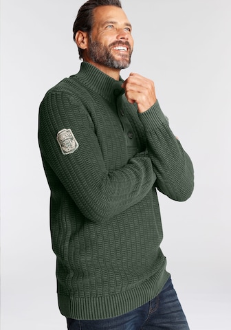Man's World Sweater in Green