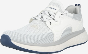 SKECHERS Matalavartiset tennarit 'LANCER - DALTON' värissä valkoinen: etupuoli