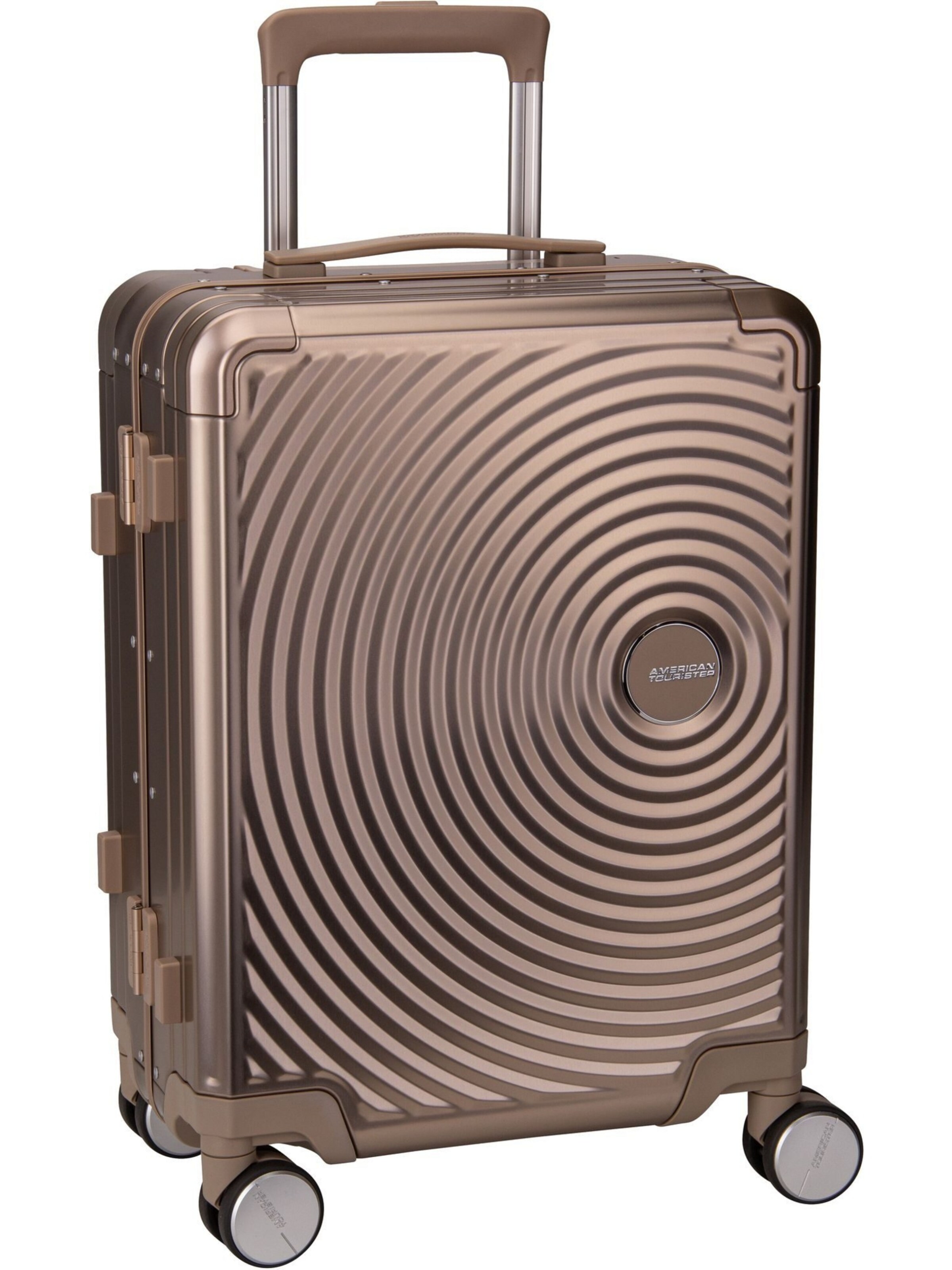 American Tourister Cart 'Soundbox' in Bronze: front