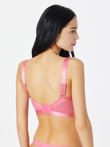 Hunkemöller Bustier Melltartó 'Hana' - rózsaszín