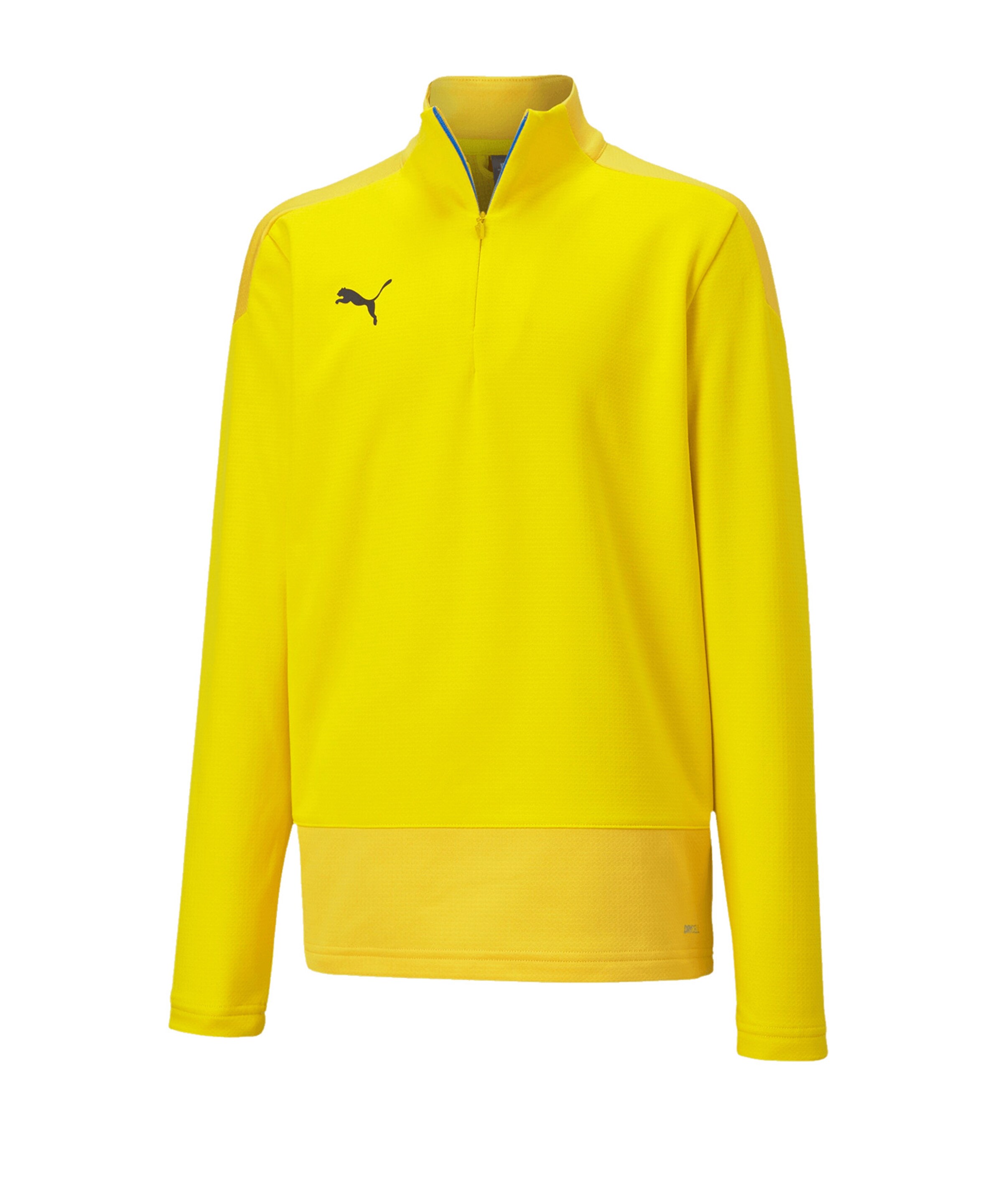 PUMA Sportsweatshirt 'Team Goal 23' in Gelb: Vorderseite