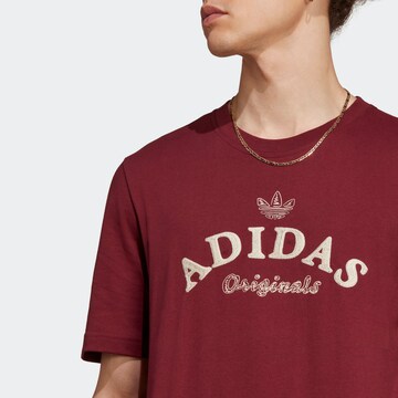 ADIDAS ORIGINALS Shirt 'Graphics Archive' in Rot