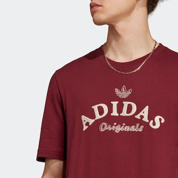 ADIDAS ORIGINALS Shirt 'Graphics Archive' in Rood