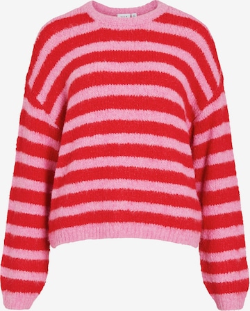 VILA Sweater 'VIMARLEY' in Pink: front