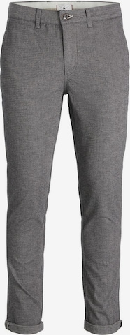 Jack & Jones Plus Slim fit Chino Pants in Grey: front