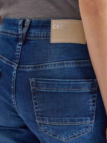 CECIL - Slimfit Calças de ganga 'Scarlett' em azul