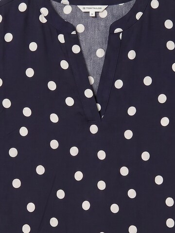 Chemisier TOM TAILOR en bleu