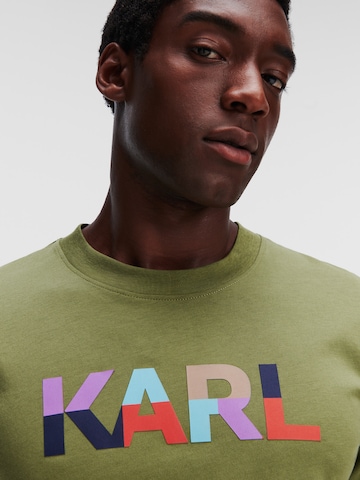Maglietta di Karl Lagerfeld in verde