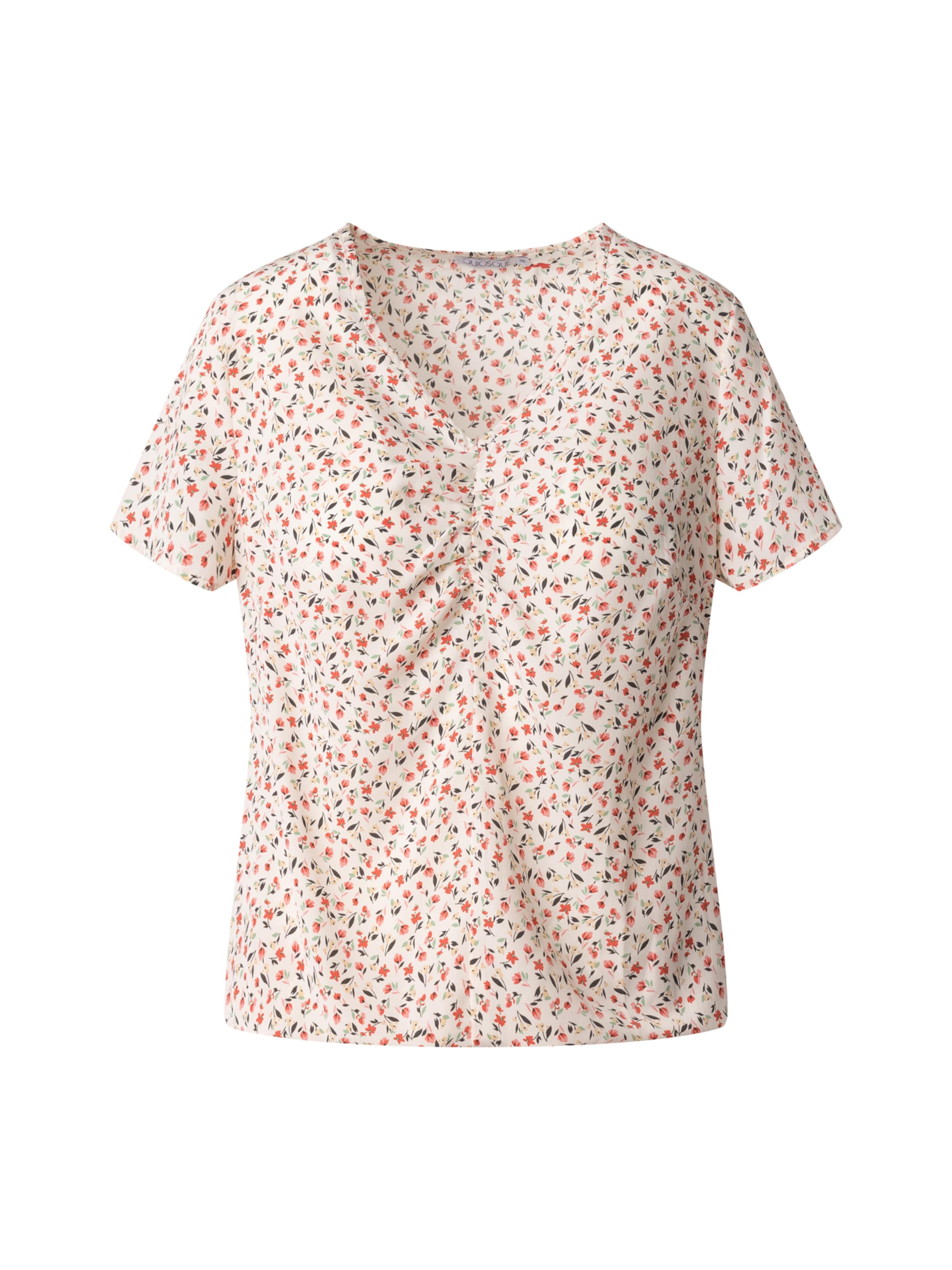 Quiosque Bluse in Beige: Vorderseite