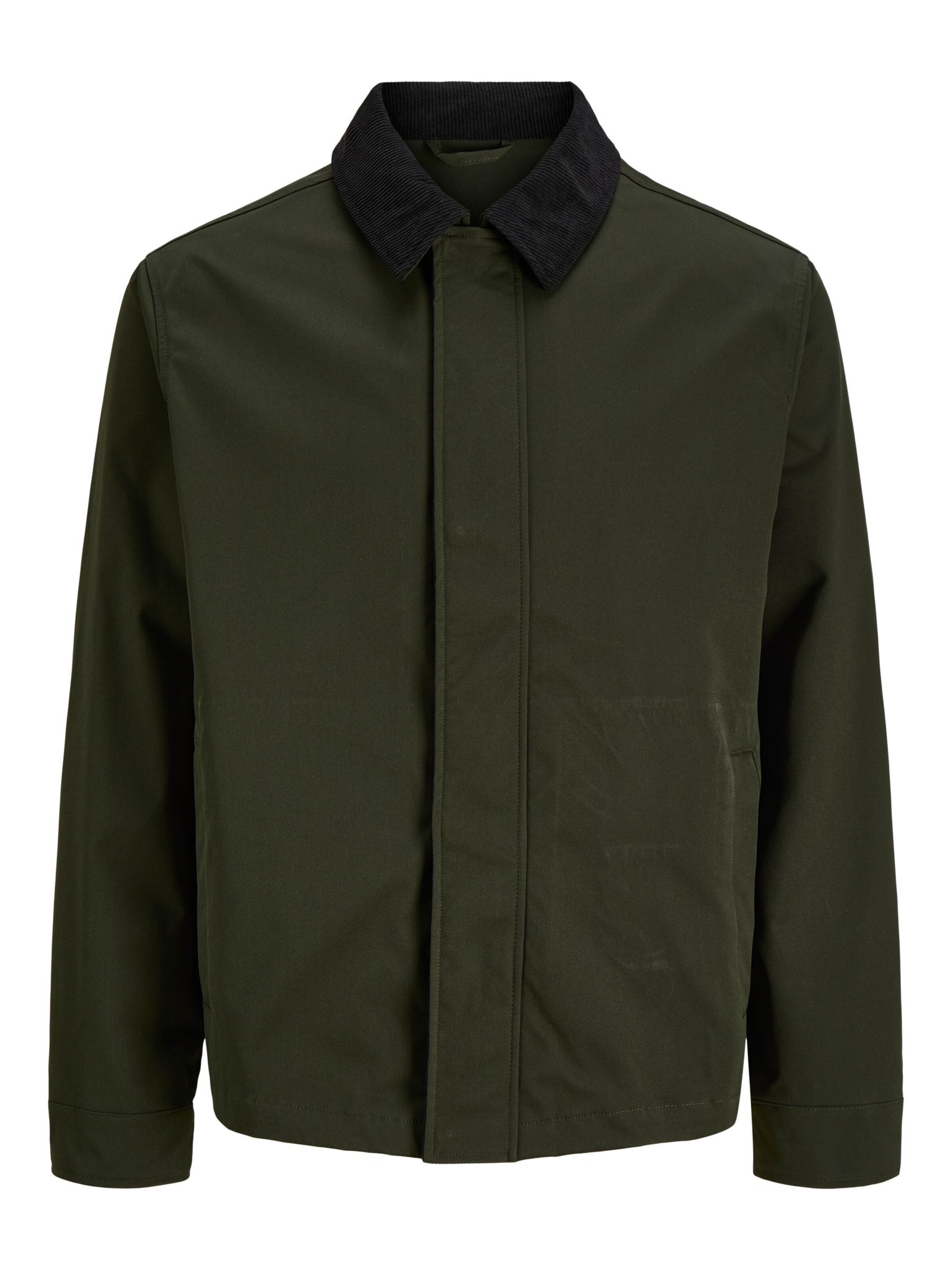 Veste fonctionnelle JACK & JONES en vert : devant