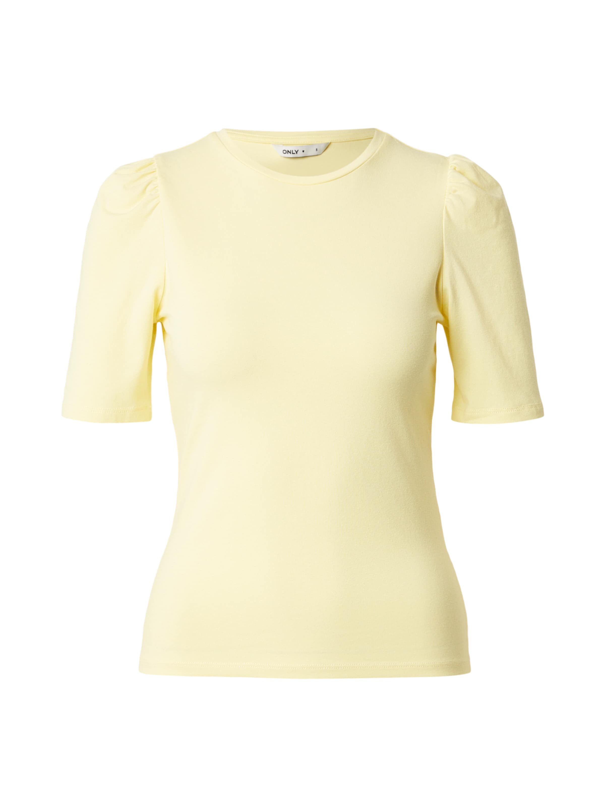 Maglietta 'ONLLive Love' di ONLY in giallo: frontale