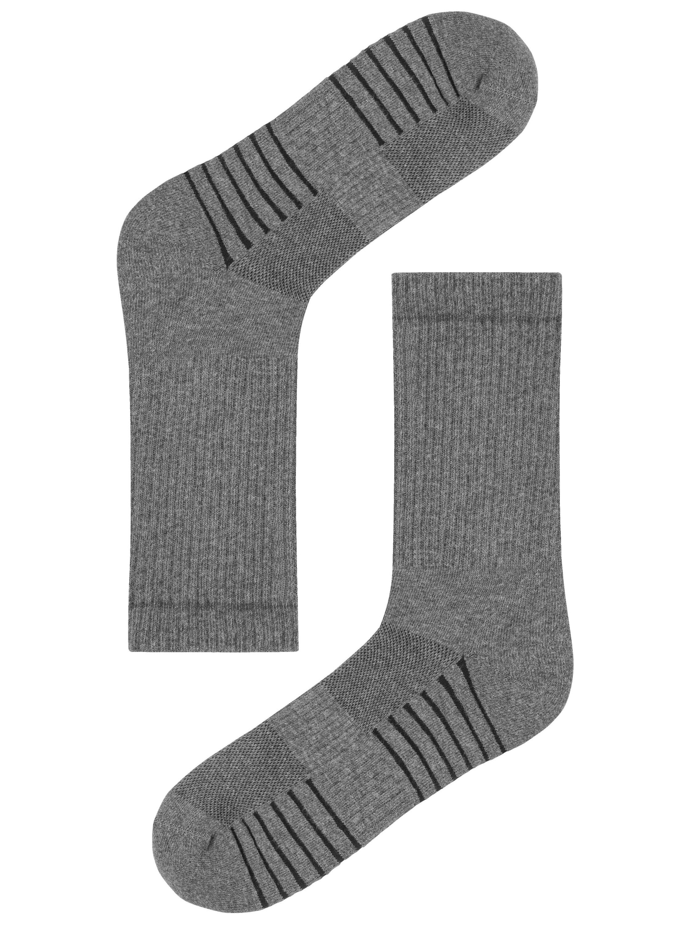 Chaussettes de sport normani en gris