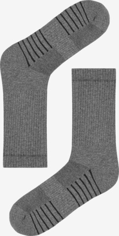 normani Athletic Socks in Grey