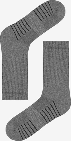 Chaussettes de sport normani en gris