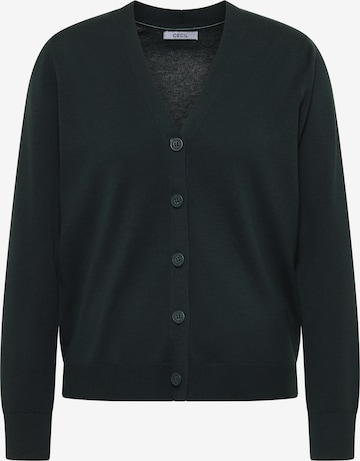 CECIL Knit Cardigan in Green: front