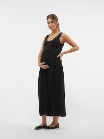 MAMALICIOUS - Vestido 'Evi Lia' en negro: frente