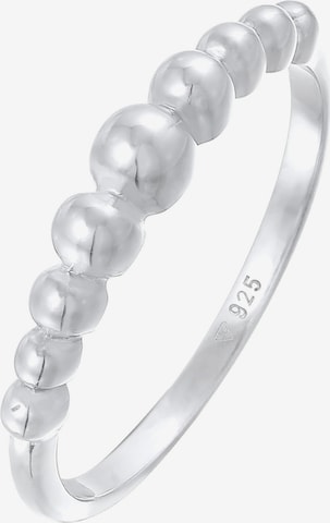 ELLI Ring Kugel in Silber: Vorderseite