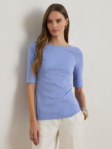 T-shirt 'JUDY' Lauren Ralph Lauren en bleu : devant