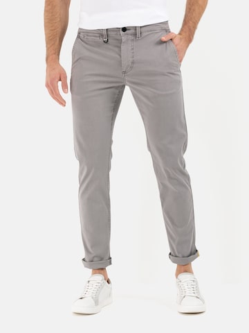 CAMEL ACTIVE Regular Chino Pants in Grey: front