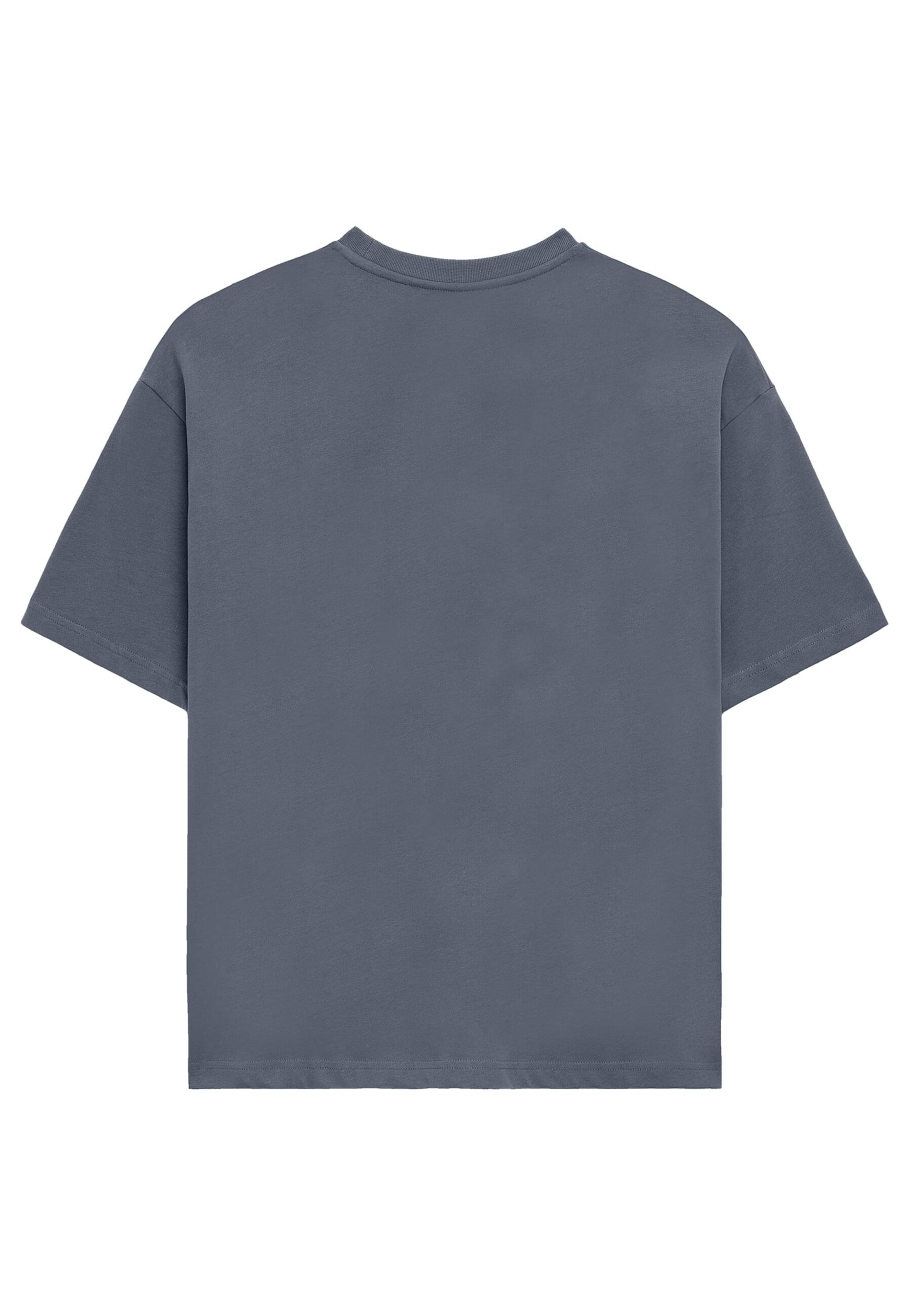 T-Shirt 'Prohibited' Prohibited en gris