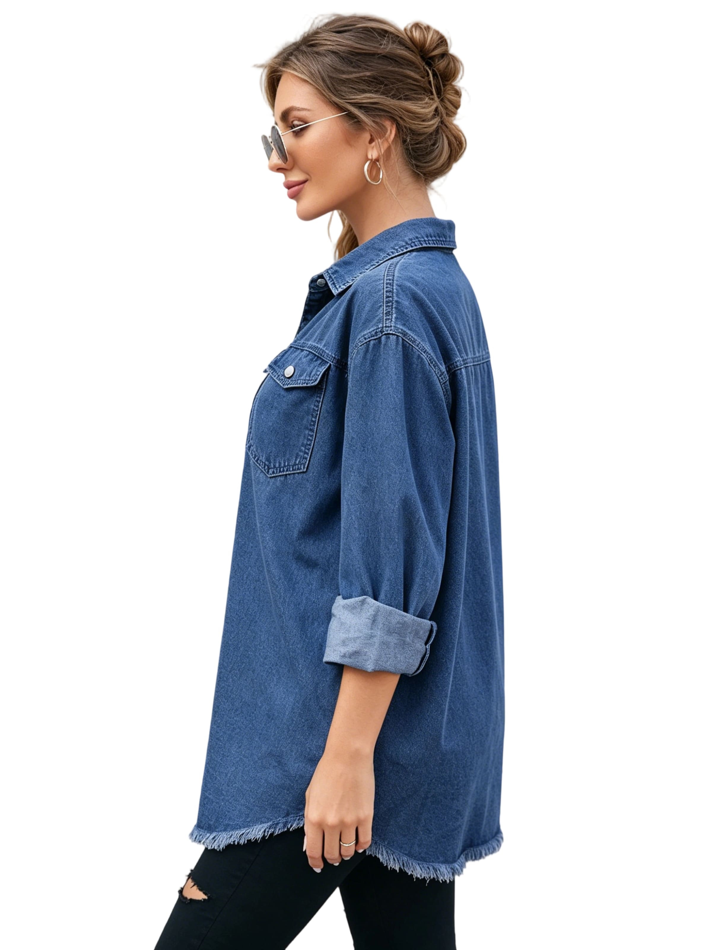 Yesfashion Blouse in Blue