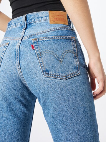 LEVI'S ® Regular Jeans '501 Crop' in Blauw