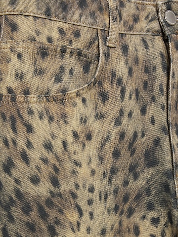 Pull&Bear Baggy Jeans in Beige
