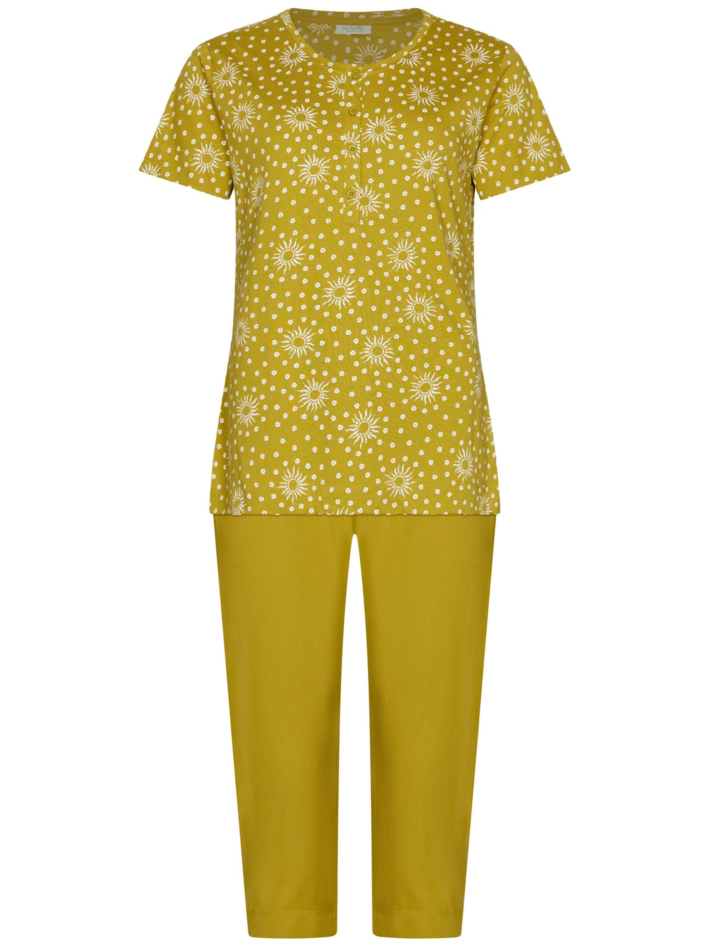 Rebelle Pajama in Green: front