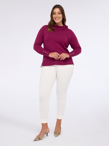 Pull-over Fiorella Rubino en rouge : devant