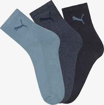 PUMA Socks in Blue: front