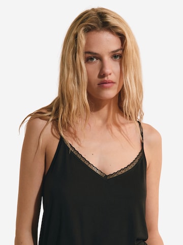 Camicia da notte 'Vicka' di ETAM in nero