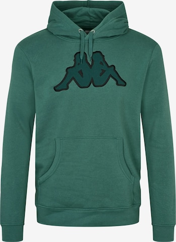 KAPPA Sweatshirt 'Airiti' in Grün: Vorderseite