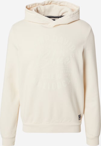 CAMP DAVID Sweatshirt in Beige: Vorderseite