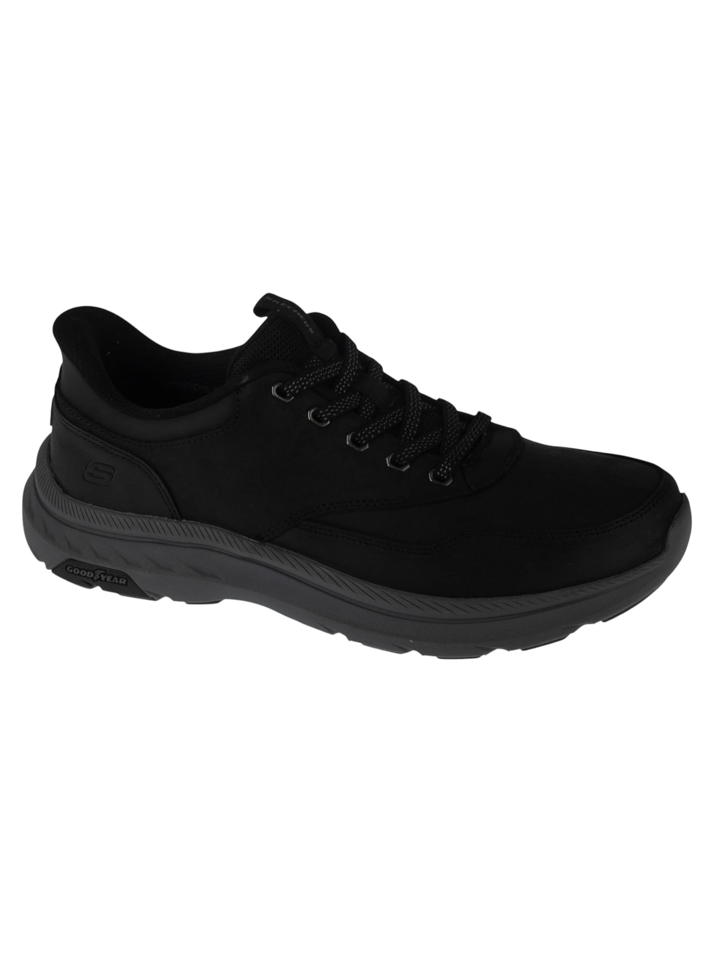 SKECHERS Platform trainers 'Skechers Slip-Ins: Pollard - Brax' in Black: front
