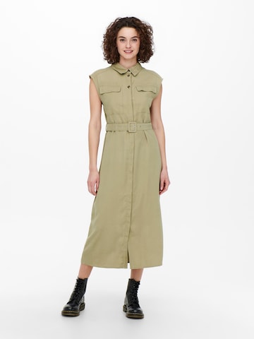 ONLY Shirt Dress 'ARIS' in Beige: front