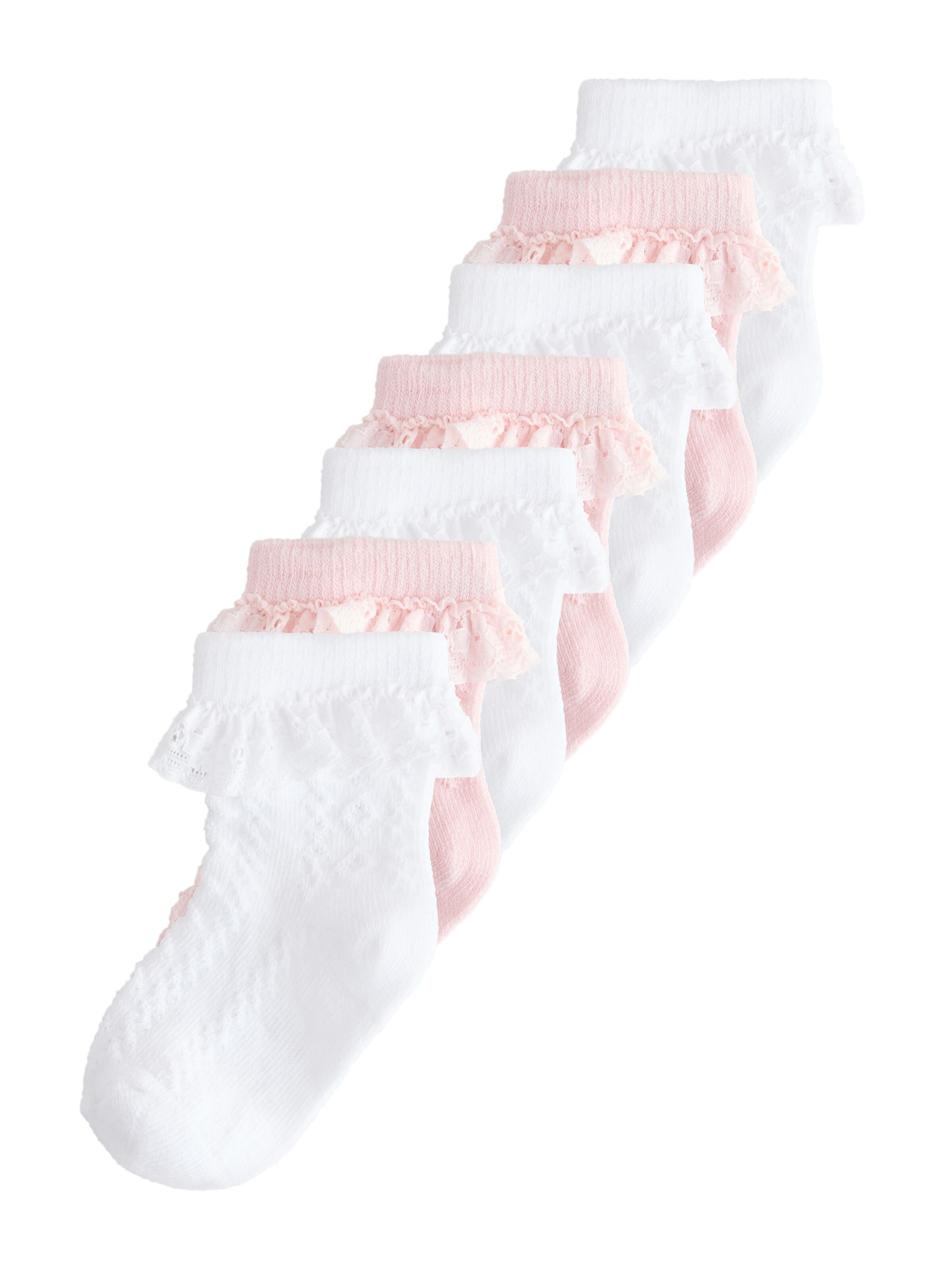 Next Socken in Pink: Vorderseite