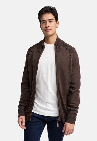 INDICODE JEANS Knit cardigan 'INMassum' in Brown