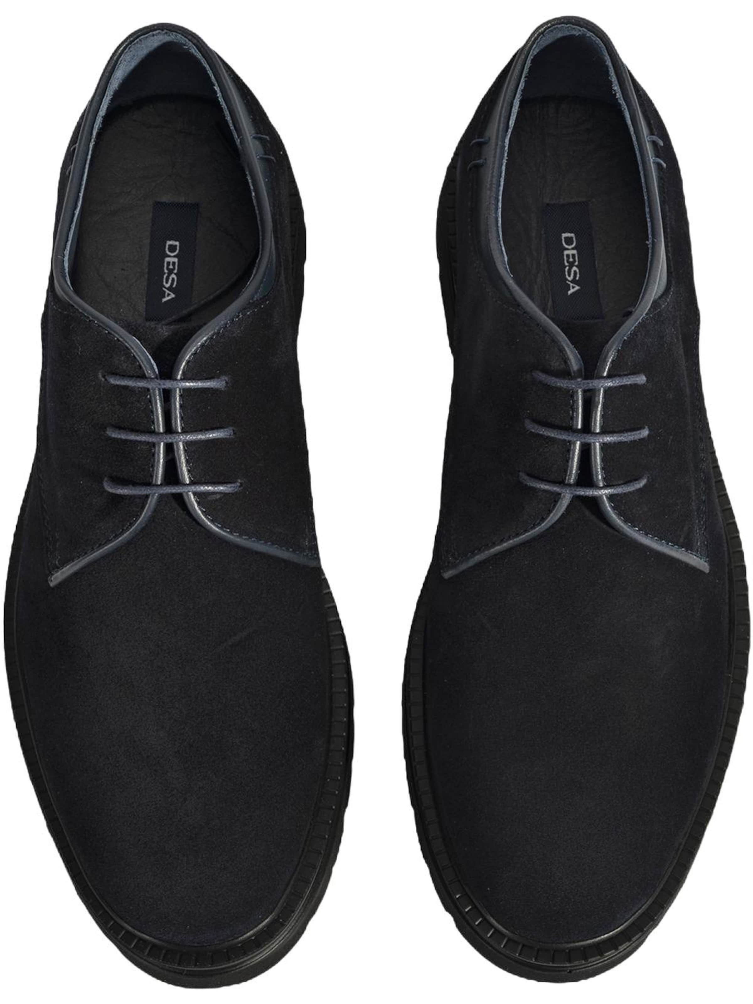 Chaussure à lacets 'Schnürschuhe' Desa en bleu