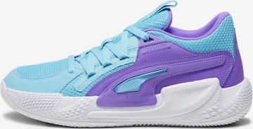 PUMA Athletic Shoes 'Court Rider Chaos' in Blue: front