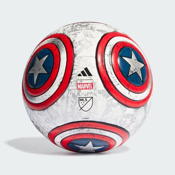 ADIDAS PERFORMANCE Pallo 'Marvel Mls Captain America ' värissä valkoinen