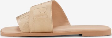 JOOP! Mules 'Nastro Merle' in Beige: front