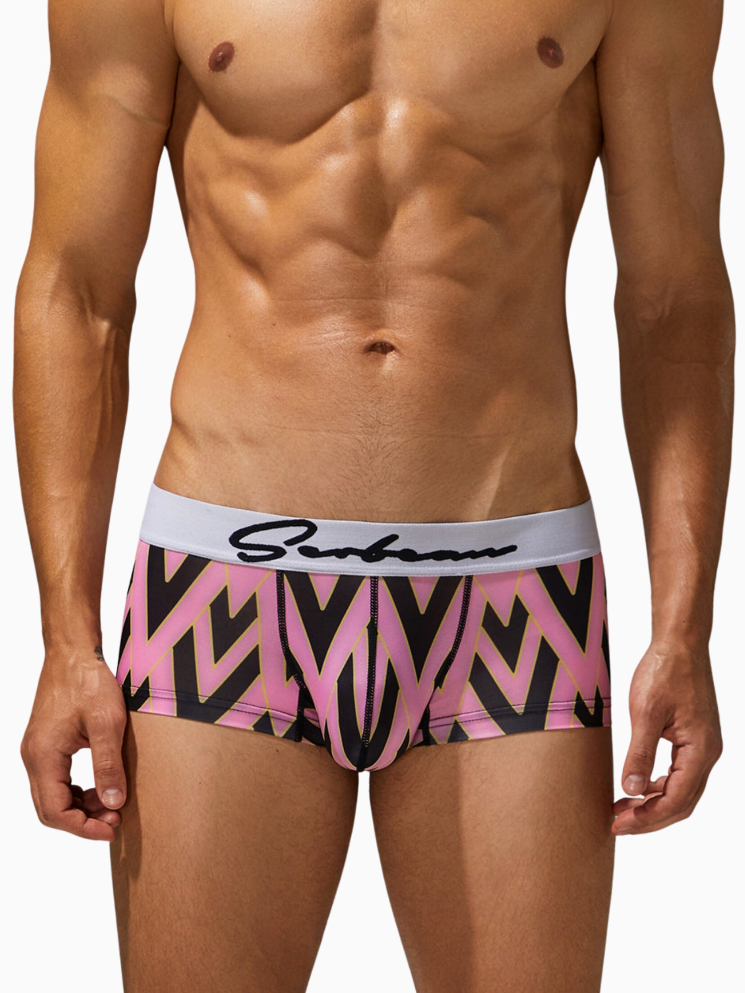 SEOBEAN Boxer shorts in Pink: front